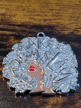 Load image into Gallery viewer, Wake Pray Slay - Girl with Afro - Charm