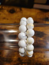 Load image into Gallery viewer, White Hot (Silver or Gold) - Beaded Bracelet