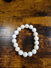 Load image into Gallery viewer, White Hot (Silver or Gold) - Beaded Bracelet