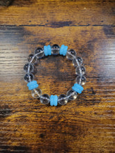 Load image into Gallery viewer, Clear Skies (12mm) - Beaded Bracelet