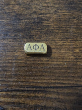 Load image into Gallery viewer, Alpha 4-Sided Gold - Focal/Specialty Bead