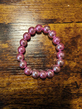 Load image into Gallery viewer, Ombre Light Pink Hematite - Beaded Bracelet