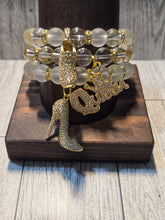 Load image into Gallery viewer, Do Both (Silver or Gold) - Beaded Bracelet Set