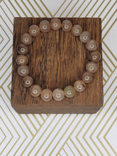 Load image into Gallery viewer, Brown Crackle - Beaded Bracelet