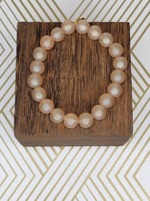 Load image into Gallery viewer, Matte champagne - Beaded Bracelet