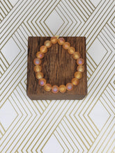 Load image into Gallery viewer, Matte peach champagne - Beaded Bracelet