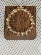 Load image into Gallery viewer, Golden champagne - Beaded Bracelet