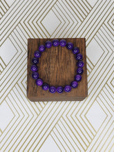 Load image into Gallery viewer, Grape Soda - Beaded Bracelet