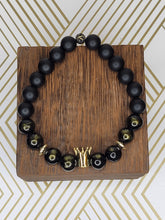 Load image into Gallery viewer, Crowned (various colors) - Beaded Bracelet