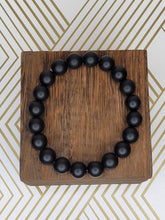 Load image into Gallery viewer, Matte Black - Beaded Bracelet