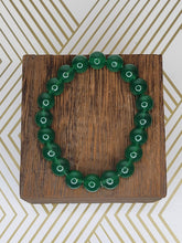 Load image into Gallery viewer, Green (clear) - Beaded Bracelet