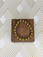 Load image into Gallery viewer, Matte Gold Hematite - Beaded Bracelet
