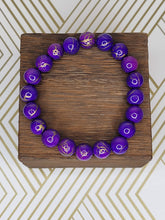 Load image into Gallery viewer, Gold Script (various colors) - Beaded Bracelet
