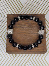 Load image into Gallery viewer, Glitter Cube (various colors) - Beaded Bracelet