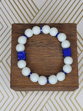 Load image into Gallery viewer, Glitter Cube (various colors) - Beaded Bracelet