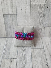 Load image into Gallery viewer, Poppin' Pink - Beaded Bracelet Set