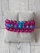 Load image into Gallery viewer, Poppin' Pink - Beaded Bracelet Set