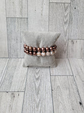 Load image into Gallery viewer, Bronze Goddess - Beaded Bracelet Set