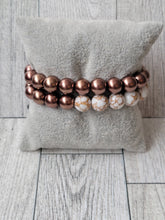 Load image into Gallery viewer, Bronze Goddess - Beaded Bracelet Set