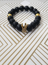 Load image into Gallery viewer, T'Challa (silver or gold) - Beaded Bracelet