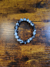 Load image into Gallery viewer, Scribbles (Black, Yellow, Neon Yellow or Red) - Beaded Bracelet
