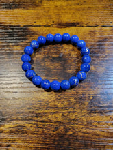 Load image into Gallery viewer, Gold Script (various colors) - Beaded Bracelet