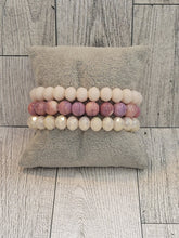 Load image into Gallery viewer, Make Me Blush - Beaded Bracelet Set