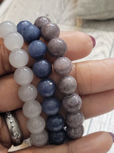 Load image into Gallery viewer, Misty Blue - Beaded Bracelet Set