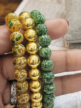 Load image into Gallery viewer, Hey Auntie - Green - Beaded Bracelet Set