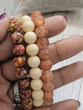 Load image into Gallery viewer, Hot Like Fiyah- Beaded Bracelet Set