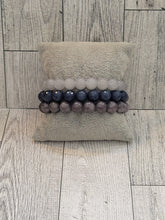Load image into Gallery viewer, Misty Blue - Beaded Bracelet Set