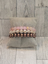 Load image into Gallery viewer, Boujie - Pink - Beaded Bracelet Set