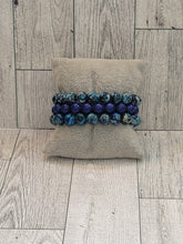 Load image into Gallery viewer, Deep Blue Sea - Beaded Bracelet Set