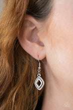 Load image into Gallery viewer, Geocentric - Silver - Paparazzi Accessories