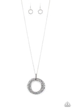 Load image into Gallery viewer, Metal Marathon - Silver - Paparazzi Accessories