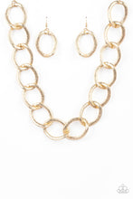 Load image into Gallery viewer, Industrial Intimidation - Gold - Paparazzi Accessories