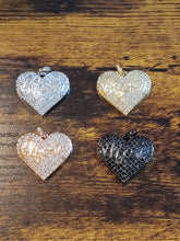 Load image into Gallery viewer, Mom Bling Heart - Charm
