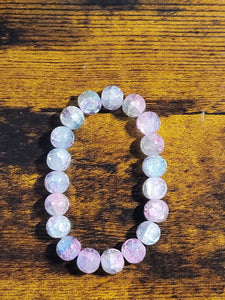 Cotton Candy Ice - Beaded Bracelet