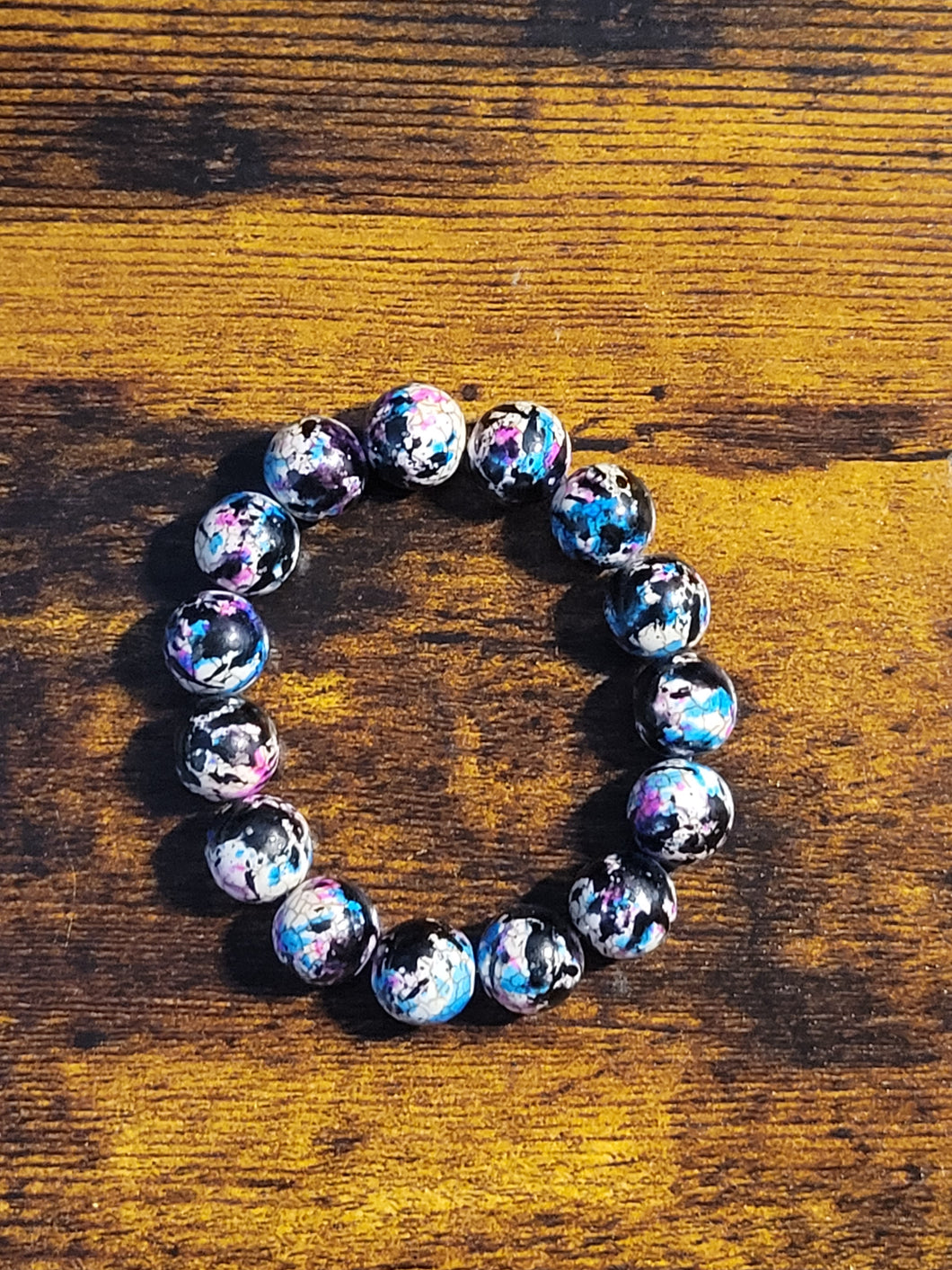 I wanna rock (12mm) - Beaded Bracelet