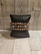 Load image into Gallery viewer, Bronze &amp; Gunmetal - Beaded Bracelet Set
