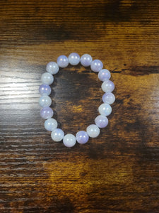 Always be my baby (pink, blue, lilac) - Beaded Bracelet