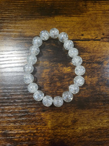 Clear Sparkler - Beaded Bracelet