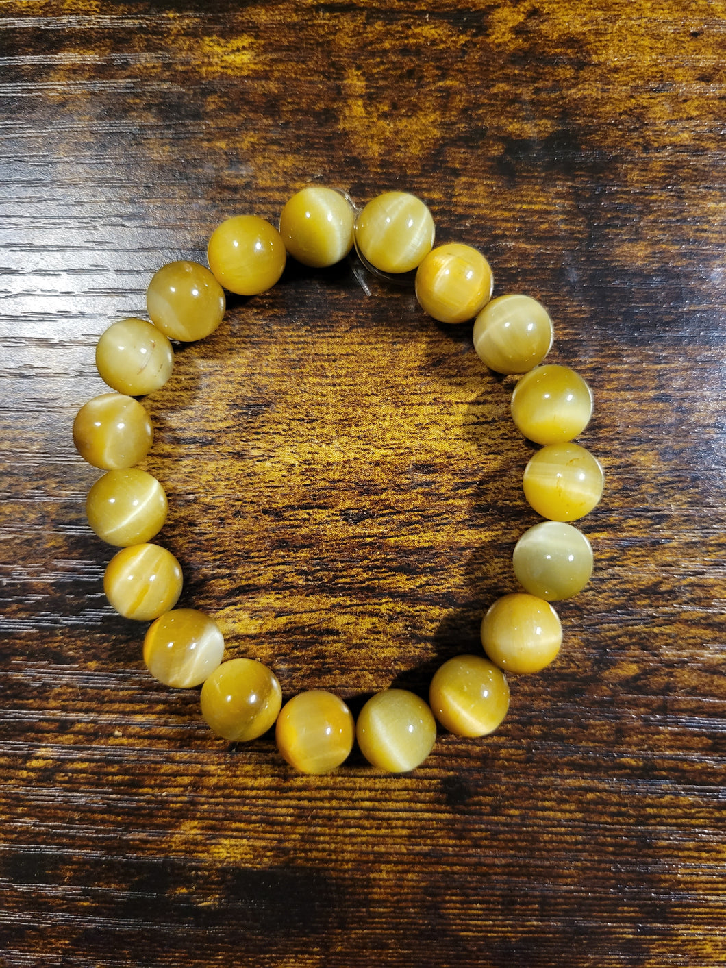 Golden Tiger Eye - Beaded Bracelet