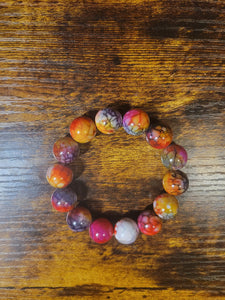 Autumn Night (14mm) - Beaded Bracelet