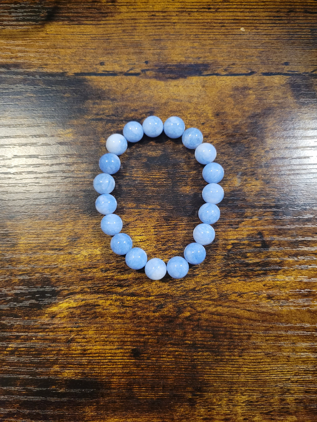 Cloudy Day- Beaded Bracelet