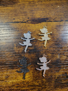 Bling Dancing Girl - Charm