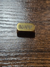 Load image into Gallery viewer, Kappa 4-Sided Gold - Focal/Specialty Bead
