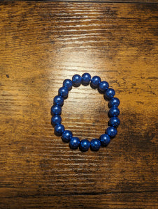 Blue Pearl - Beaded Bracelet