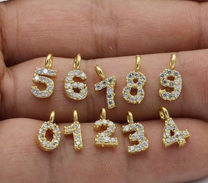 Bling Number Charms - Charm