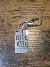Load image into Gallery viewer, Father Keychain (two options) - Charm Keychain
